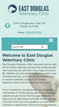 Mobile Screenshot of eastdouglasvet.com